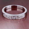 Crystal Cubic Zirconia CZ Band Wedding Ring