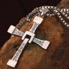 Fast And The Furious Pendant Sliver Cross Necklaces